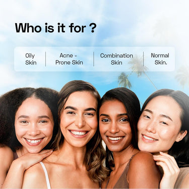 VCare Sunscreen SPF 30 Matte Cream 50g for Women & Men For All Skin Types (white)